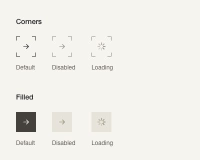 Icon button comparison